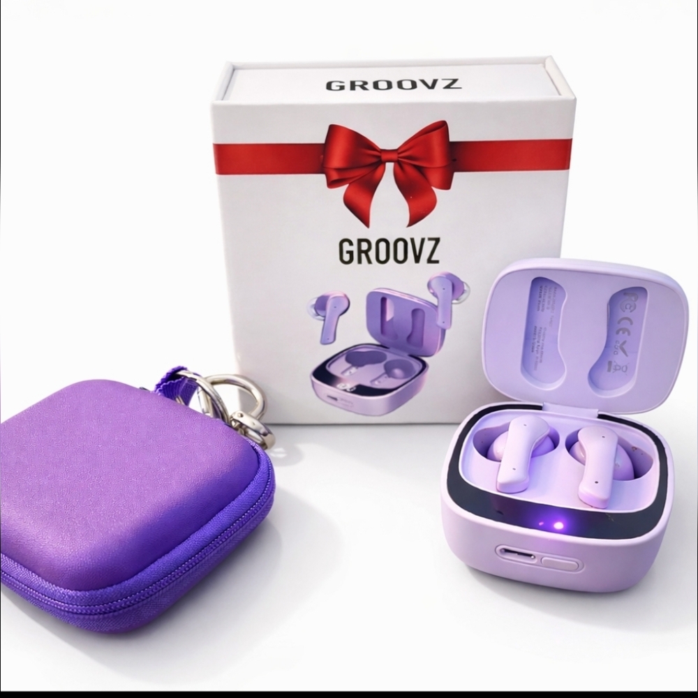 QVC Groovz Wireless Earbuds
